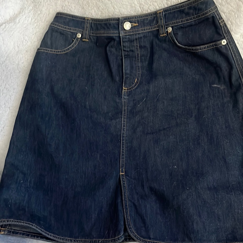 Lands end women’s denim skirt